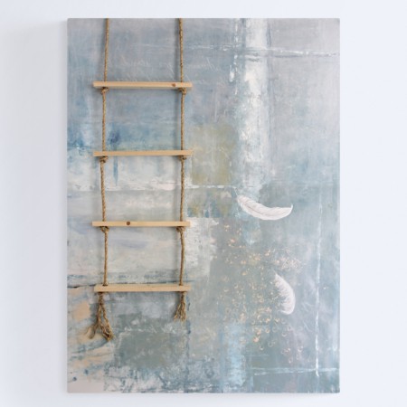 float ladder painting kristin llamas