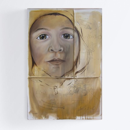 children's portrait painting inspired by old mcdonald lullaby