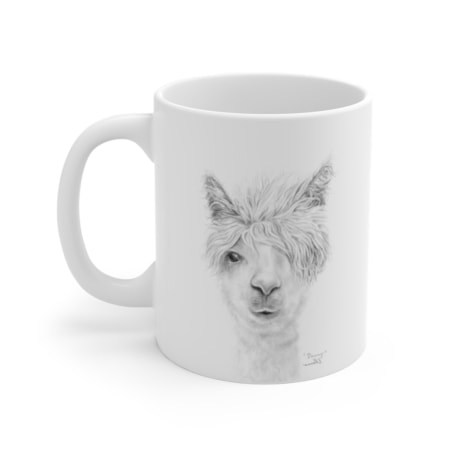 danny llama mug