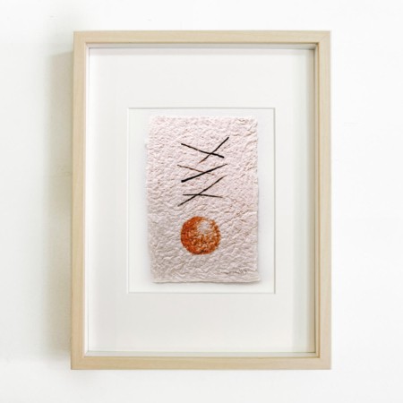 essence of handmade paper original art by Nashville artist Kristin Llamas