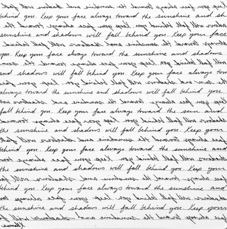 sunshine mirror written original art by nashville artist kristin llamas